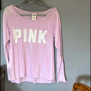 VICTORIA’S Secret Pink Long Sleeve Tee Size Small